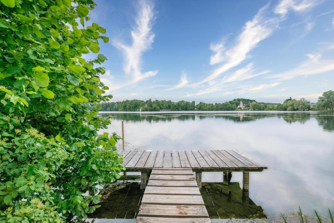 Sopherl Am See - Fruehstueck Auf Der Seeterrasse, Sehr Ruhig Und Wunderschoen Am See, 3 Minuten Nach Oberpfaffenhofen, Viele Radtouren, Restaurants & Cafes In Der Umgebung Weßling Exteriér fotografie