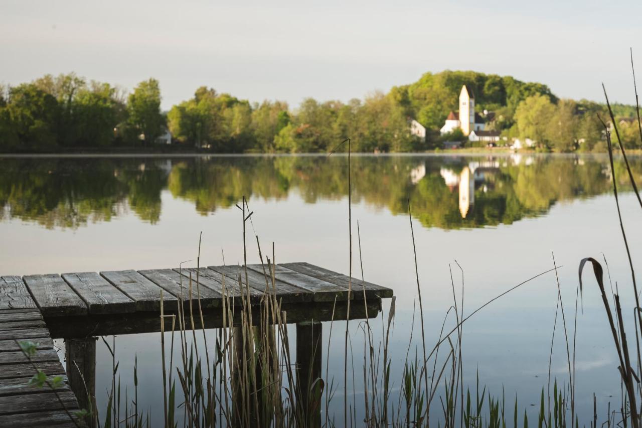 Sopherl Am See - Fruehstueck Auf Der Seeterrasse, Sehr Ruhig Und Wunderschoen Am See, 3 Minuten Nach Oberpfaffenhofen, Viele Radtouren, Restaurants & Cafes In Der Umgebung Weßling Exteriér fotografie