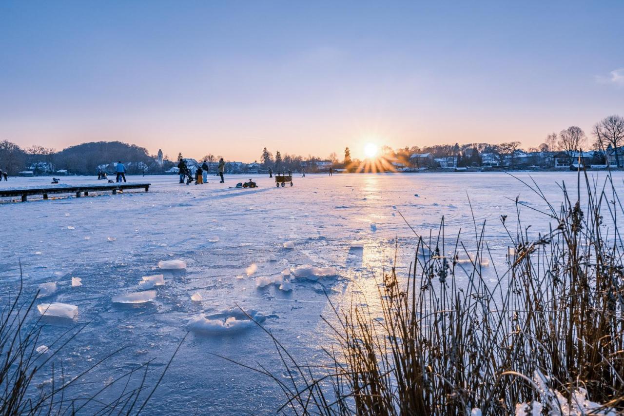 Sopherl Am See - Fruehstueck Auf Der Seeterrasse, Sehr Ruhig Und Wunderschoen Am See, 3 Minuten Nach Oberpfaffenhofen, Viele Radtouren, Restaurants & Cafes In Der Umgebung Weßling Exteriér fotografie
